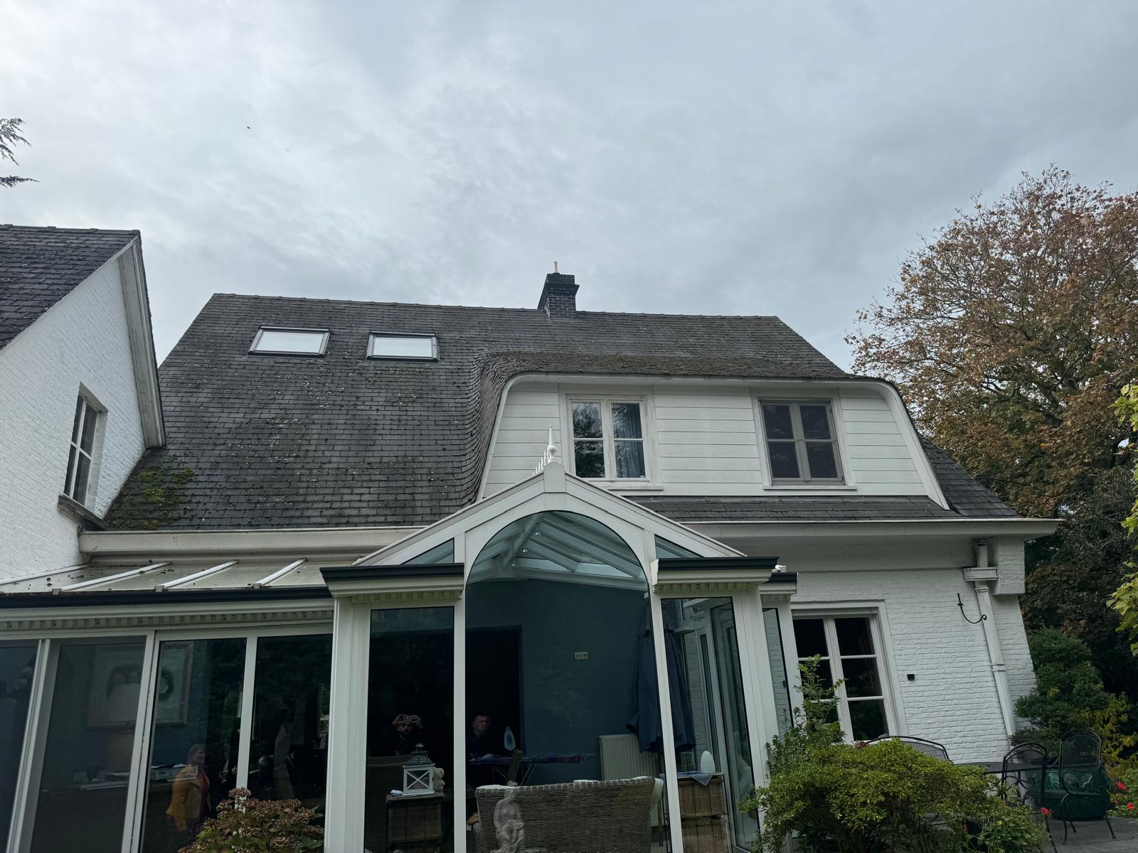 Avant rénovation de toiture
